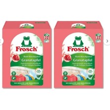 Frosch Nar Özlü Renkli Toz Çamaşır Deterjanı 1,45 kg x 2 Adet – Renk Koruma, Bitki Bazlı, 22 Yıkama