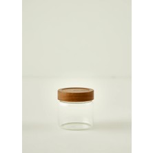 Bella Maison Austin Ahşap Kapaklı Kavanoz Naturel (500 Cc)