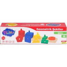 Kaia Life ONY-305 Ahşap Geometrik Şekiller -Onyıl Oyuncak