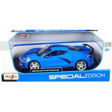 Kaia Life Maıs 31455 Maisto 1/18 2020 Model Chevrolet Corvette Stingray Coupe Model Araba