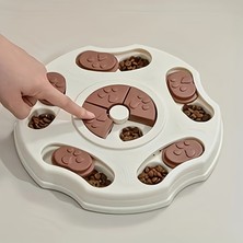 Deku Kedi & Köpek Mama Bulmaca Oyuncağı – Yavaş Besleyici Interaktif Gıda Dağıtıcı