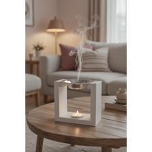 Safir Design Lüks Tasarım El Yapımı Buhurdanlık Seti,hediye Uçucu Yağ,minimalist Iskandinav Tarzı Buhurdanlık