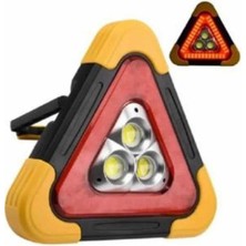 Renklime Reflektör Güneş Enerjili Taşınabilir Portatif Acil Güvenlik Işığı Araba Acil Uyarı Işığı