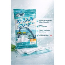 Japon Cam Temizleme Islak Mendili