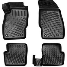 Rizline 3D Kauçuk Havuzlu Paspas Opel Corsa D 2006-2014 Siyah Renk Dayanıklı ve Kolay Temizlenebilir