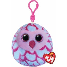 Kaia Life Ty Squishy Beanies Peluş Baykuş Anahtarlık Pinky