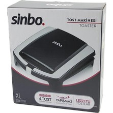 Veralya Xl  Elektrikli Tost Makinesi   4 Tost   Yapışmaz Yüzey   1500W  SSM-2550