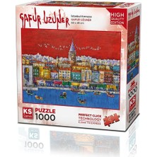Kaia Life 20791 Puzzle 1000 Istanbul Kırmızısı