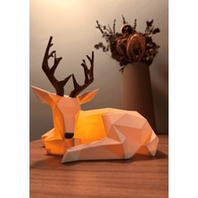 Verslab Print Ren Geyiği Dekoratif Aydınlatma
