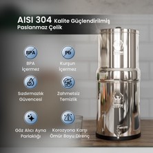 Phoenix Gravity 6 Litre Yer Çekimli Su Arıtma Cihazı |NSF Sertifikalı |Mineralleri Arıtmaz |Servis İstemez