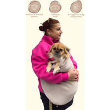 Paw And Hug Köpek Polar Taşıma Çantası Ana Kucağı – Omuzdan Taşınabilir Kışlık– Yumuşak ve Sıcak