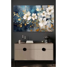 Beta Moda Hub Ultra Yüksek Çözünürlüklü Cam Harika Çiçek Tablosu Kırılmaz Cam Tablo Ev, Salon, Hediyesi