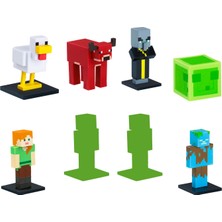 Minecraft 3D Toppeez 8'li Deluxe Figür Seti Seri 2 Model 2
