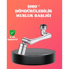 Renklime 1080° Dönebilen Püskürtme Filtreli Musluk Başlığı Su Tasarruflu