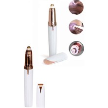 Renklime Tüy Kıl Alma Kaş Bıyık Unisex Yüz Bakım Epilasyon Aleti Pilli