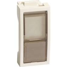 Schneider 45X22.5 Data Priz Kapağı Pks Ultra Serisi Kanal Için ETK45022E