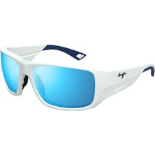 Maui Jim MJ0664SA 00205 62 Erkek Polarize Aynalı Yastık Beyaz Kemik Güneş Gözlüğü