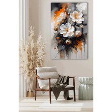 Beta Moda Hub Harika Çiçek Tasarımı Cam Tablo Ultra Canlı Renkli Kırılmaz Cam Tablo Ev Hediyesi Ofis Hediyesi