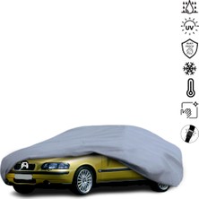 ULTRASHOP Volvo S60 (2000-2009)  Su Geçirmez Araba Brandası Dış Mekan Oto Brandası