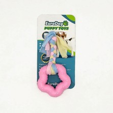 Storozde Eurodog Puppy Toys Pembe Kalın Beşgen Diş Kaş. Oy.