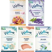 Wellnax Breeze Refresh 5’li Koku Kesesi Seti – Lavanta, Buket Tazeliği, Akdeniz Esintisi, Pudra Efekt, Splash (5 x 21 G)