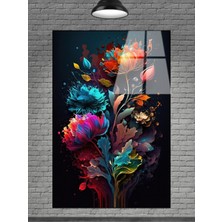 Beta Moda Hub Çiçek Cam Tablo Sevilen Seriler