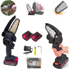 Normadia Çift Akülü Taşınabilir Budama Testeresi 48V Şarjlı Güçlü Kesim