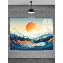 Beta Moda Hub 3D Manzara Cam Tablo Ev Dekorasyon,balkon Dekorasyonu,dekoratif,duvar Tablo,mutfak Tablo