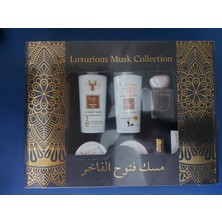 Fattouh Musk Al-Tahara Tütsülü Oud Misk Lüks Hediye Seti – 10 Parça Büyük Set