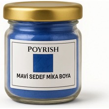 Poyrish Mavi Sedef Mika Boya 50 Gr.