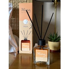 Mısra Misra Peach Çubuklu Oda Kokusu 100 ml – 12 Esans Yoğunluk – Kalıcı Şeftali Ev Kokusu