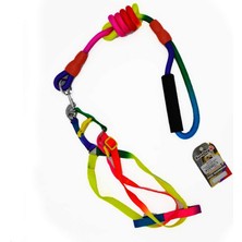 Storozde Eurodog Köpek Göğüs Tasması Gökkuşağı 14MM 120CM