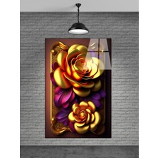 Beta Moda Hub Çiçek Cam Tablo Sevilen Seriler