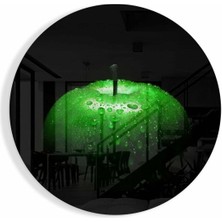 Beta Moda Hub Elma Cam Tablo | Hediyelik, Dekoratif, Ofis, Mutfak