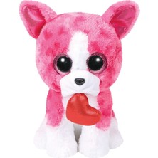 Kaia Life Ty Beanie Boo´s Pembe Köpek Romeo Peluş 25 cm
