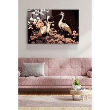 Beta Moda Hub Sakura Cam Tablo, Dekoratif Cam Tablo