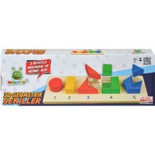 Kaia Life 125 Woodoy 3D Yapboz Geometrik Şekiller Bultak