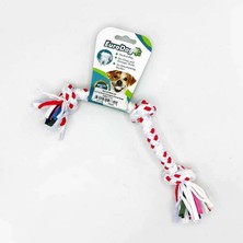 Storozde Eurodog Diş Ipi Üç Düğüm Kırmızı Beyaz Nokta 15 cm