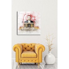 Beta Moda Hub Atatürk Cam Tablo | Hediyelik, Dekoratif, Ofis, Mutfak