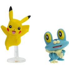 Kaia Life Pok PKW3355-A Pokemon Battle 2li Figür Seti Asorti