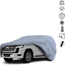 ULTRASHOP Toyota Landcruıser J300 (2021 -) Su Geçirmez Araba Brandası Dış Mekan Oto Brandası