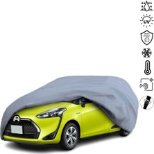 ULTRASHOP Toyota Sienta (2003 -) Su Geçirmez Araba Brandası Dış Mekan Oto Brandası