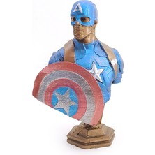 Meks Captain America Büst Küçük Boy
