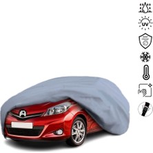 ULTRASHOP Toyota Yaris (2011–2019) Su Geçirmez Araba Brandası Dış Mekan Oto Brandası