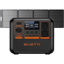 Bluetti AC70P UPS 864Wh + Bluetti 200W Güneş Panel Taşınabilir Güç Kaynağı