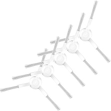 Parmis Xiaomi Uyumlu Vacuum Mop Pro STYTJ02YM Robot Süpürge Yan Fırça Beyaz 5 Adet