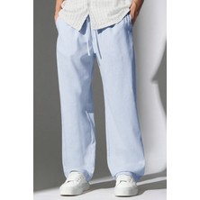 Tarz Cool Hafif ve Rahat Müslin Baggy Erkek Pantolon