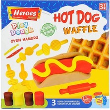 Kaia Life ERN-584 Heroes Orta Kutulu Burger Oyun Hamuru Seti