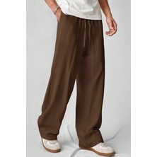 Tarz Cool Hafif ve Rahat Müslin Baggy Erkek Pantolon
