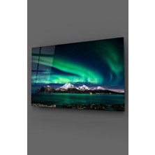 Beta Moda Hub Kutup Işıkları Cam Tablo